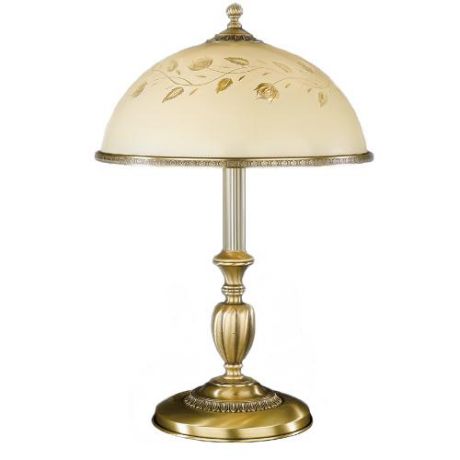 Настольная лампа, P. 6208 G, бронза/белый Reccagni Angelo (Рекани Анжело)