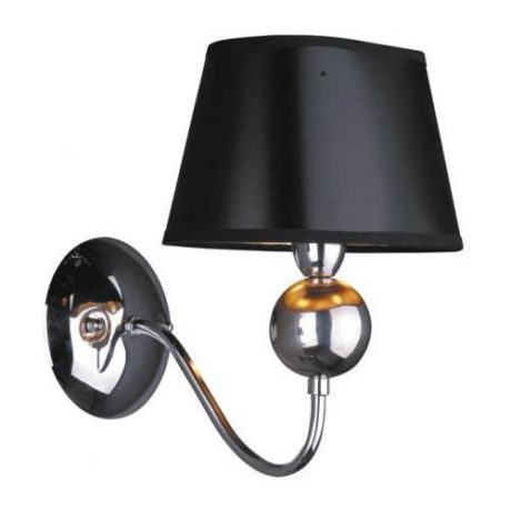Светильник настенный бра коллекция Turandot, A4011AP-1CC, хром/чёрный Arte Lamp (Арте Ламп)