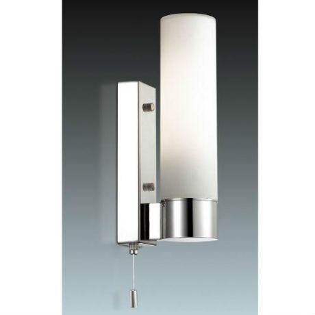 Настенный светильник для ванной коллекция Tingi, 2660/1W, хром/белый Odeon light (Одеон лайт)