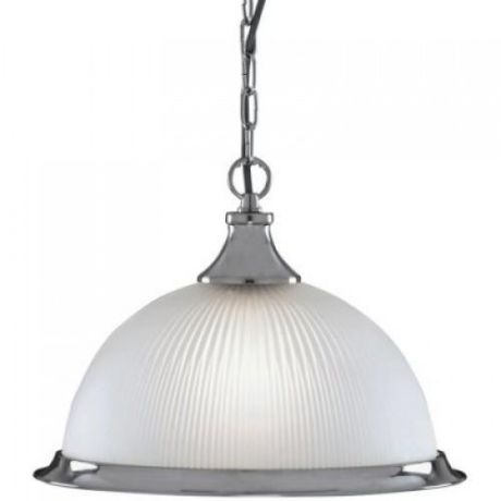 Подвесной светильник коллекция American Diner, A9366SP-1SS, хром/белый Arte Lamp (Арте Ламп)