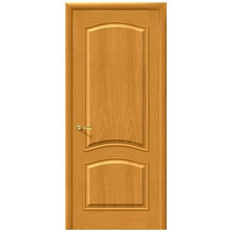 Дверь межкомнатная шпонированная коллекция Комфорт, Капри-3, 1900х550х40 мм., глухая, дуб натуральный (Т-03)