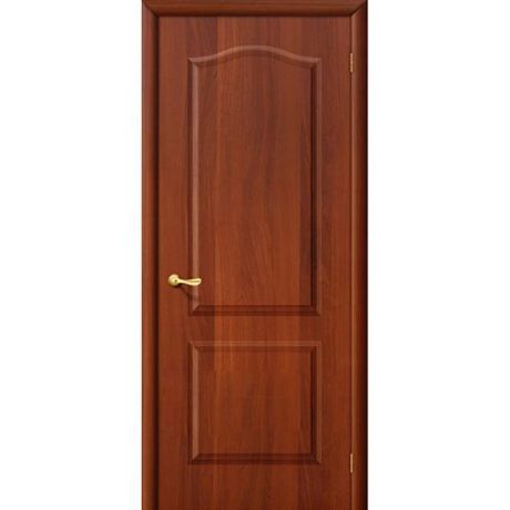 Дверь межкомнатная ламинированная, коллекция 10, Палитра, 2000х600х40 мм., глухая, ИталОрех (Л-11)