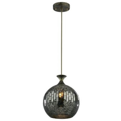 Подвесной светильник коллекция Mosaic, 2106/1, коричневый/черный Odeon light (Одеон лайт)