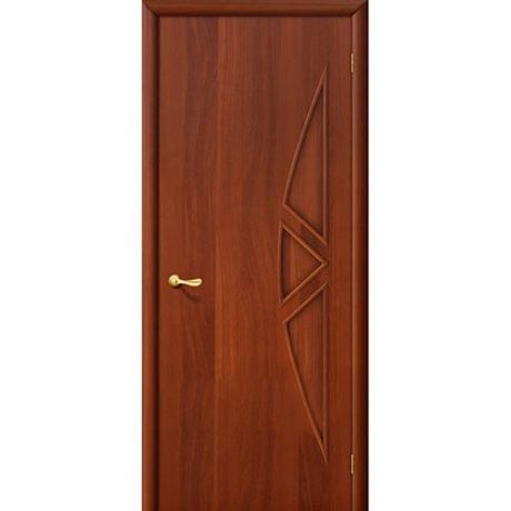 Дверь межкомнатная ламинированная, коллекция 10, 15Г, 2000х700х40 мм., глухая, ИталОрех (Л-11)