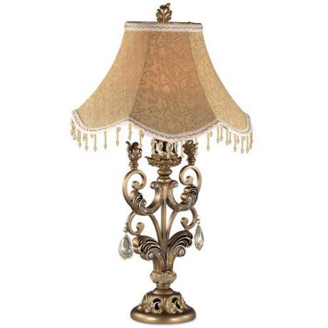 Настольная лампа коллекция Ponga, 2431/1T, бронза, хрусталь Odeon light (Одеон лайт)