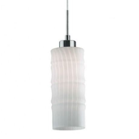 Подвесной светильник коллекция Zoro, 2285/1A, хром/белый Odeon light (Одеон лайт)