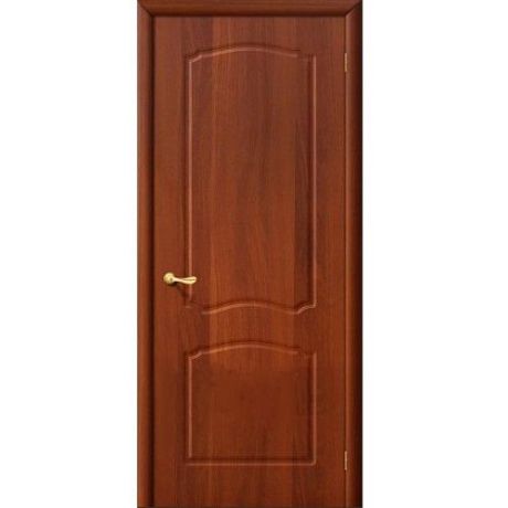 Дверь межкомнатная ПВХ коллекция Start, Альфа, 2000х600х40 мм., глухая, ИталОрех (П-11)