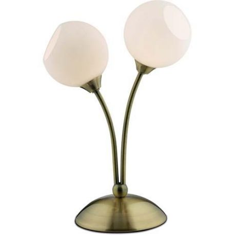 Настольная лампа коллекция Ittal, 2160/2T, бронза/белый Odeon light (Одеон лайт)