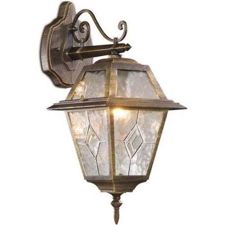 Уличный светильник настенный коллекция Outer, 2316/1W, бронза/прозрачный Odeon light (Одеон лайт)