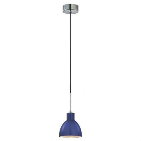 Подвесной светильник коллекция Tio, 2161/1, хром/синий Odeon light (Одеон лайт)
