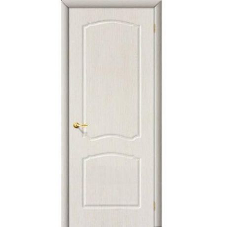 Дверь межкомнатная ПВХ коллекция Start, Альфа, 1900х600х40 мм., глухая, БелДуб (П-21)