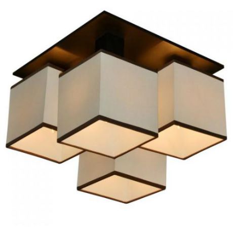 Потолочный светильник коллекция Quadro, A4402PL-4BK, чёрный/белый Arte Lamp (Арте Ламп)