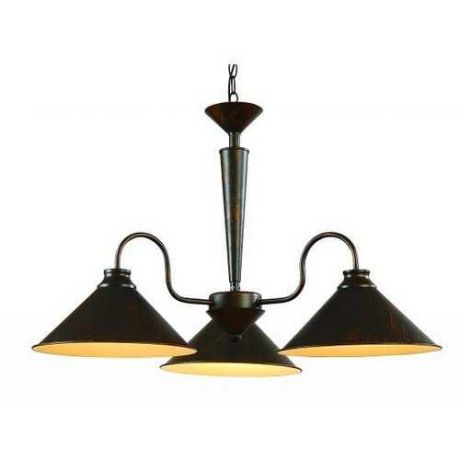 Люстра потолочная коллекция Cone, A9330LM-3BR, коричневый Arte Lamp (Арте Ламп)