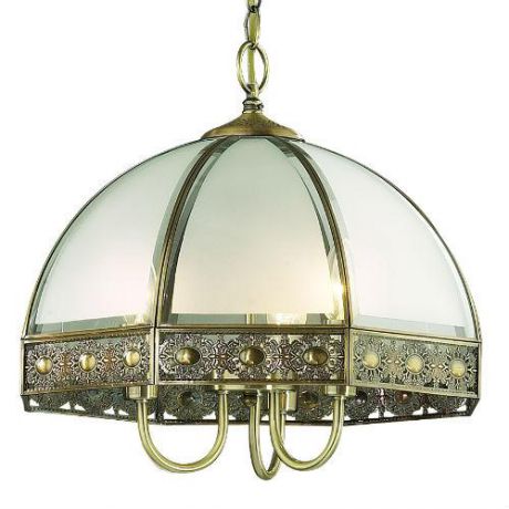 Подвесной светильник коллекция Valso, 2344/3A, бронза/белый Odeon light (Одеон лайт)