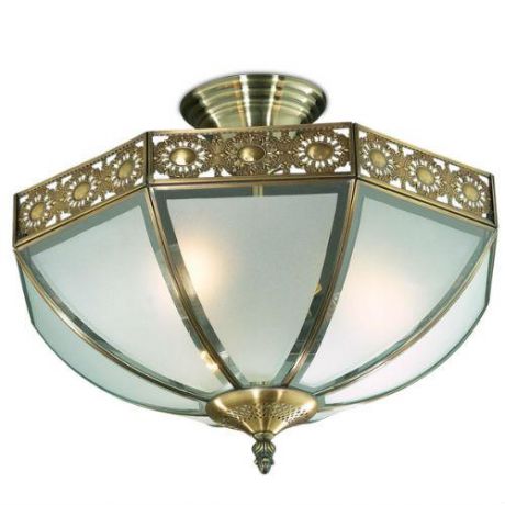 Потолочный светильник коллекция Valso, 2344/3B, бронза/белый Odeon light (Одеон лайт)