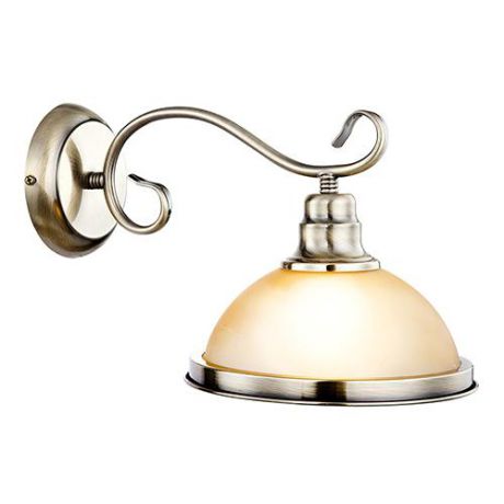 Настенный светильник (бра) коллекция Sassari, 6905-1W, бронза/оранжевый Globo (Глобо)
