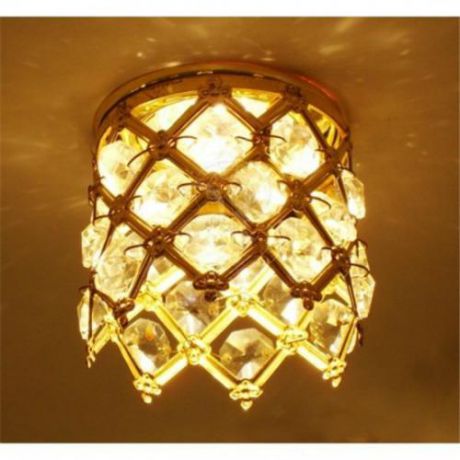 Встраиваемый/точечный светильник коллекция Brilliant, A7050PL-1GO, золото/прозрачный Arte Lamp (Арте Ламп)