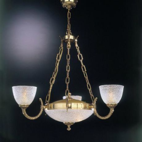 Подвесной светильник, L. 4700/3+2, золото Reccagni Angelo (Рекани Анжело)