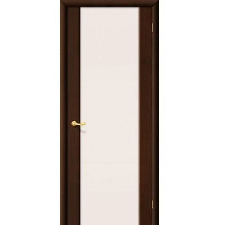 Дверь межкомнатная ПВХ коллекция Start, Милано Порто-3, 2000х700х40 мм., остекленная, СТ-Сатинато, Венге (П-13)