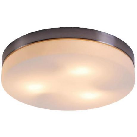 Настенно-потолочный светильник коллекция Opal, 48403, никель/бежевый Globo (Глобо)