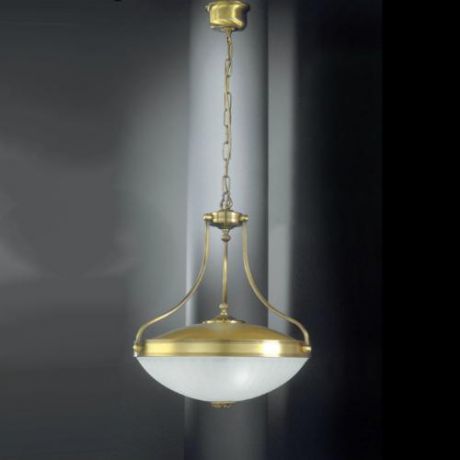 Подвесной светильник, L. 3025/3,  бронза/белый Reccagni Angelo (Рекани Анжело)