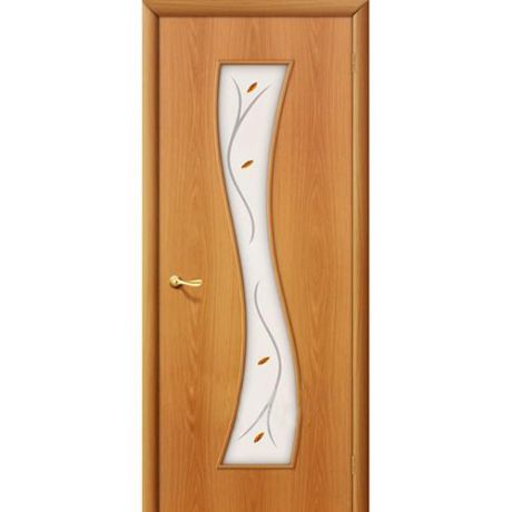 Дверь межкомнатная ламинированная, коллекция 10, 11Ф, 2000х800х40 мм., остекленная, СТ-Фьюзинг, МиланОрех (Л-12)