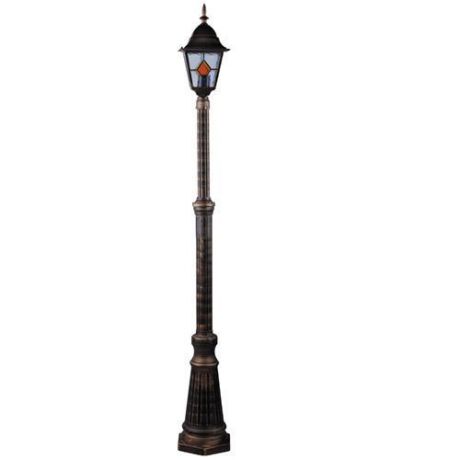 Уличный светильник наземный коллекция Berlin, A1017PA-1BN, коричневый/прозрачный Arte Lamp (Арте Ламп)