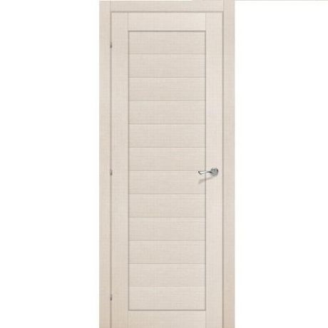 Дверь межкомнатная эко шпон коллекция Pronto, M13, 2000х400х40 мм., правая, глухая, Bianco