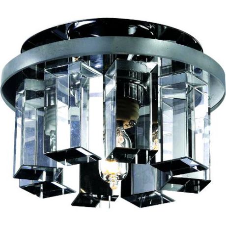 Встраиваемый/точечный светильник коллекция Caramel 3, 369356, хром/прозрачный Novotech (Новотех)