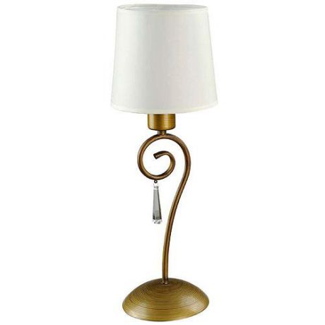 Настольная лампа коллекция Carmen, A9239LT-1BR, коричневый/белый Arte Lamp (Арте Ламп)