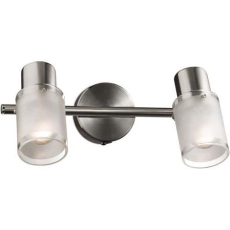 Настенно-потолочный светильник (спот) коллекция Parfe, 2175/2W, никель/прозрачный Odeon light (Одеон лайт)
