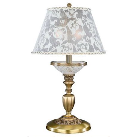 Настольная лампа, P. 7032 G, бронза/белый Reccagni Angelo (Рекани Анжело)