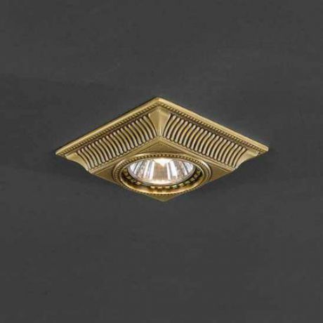 Встраиваемый/точечный светильник коллекция Spot 1084 Bronzo, бронза Reccagni Angelo (Рекани Анжело)