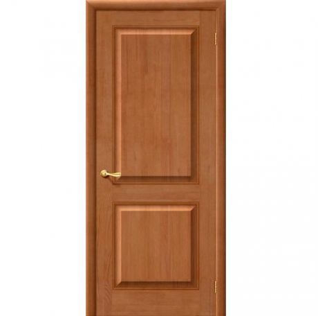 Дверь межкомнатная из массива Классическая, М13, 2000х800х40, глухая, Светлый Лак (Т-05)