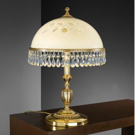 Настольная лампа, P. 6306 G, золото/белый Reccagni Angelo (Рекани Анжело)