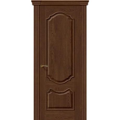 Дверь межкомнатная шпонированная коллекция Элит, Париж, 2000х800х40 мм., глухая, виски (Т-32)