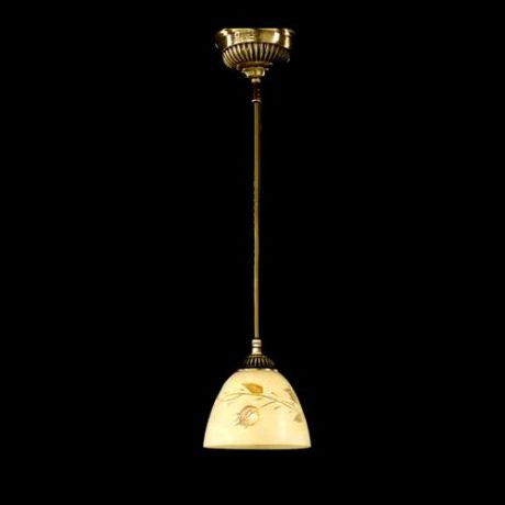 Подвесной светильник, L. 6258/14,  бронза/белый Reccagni Angelo (Рекани Анжело)