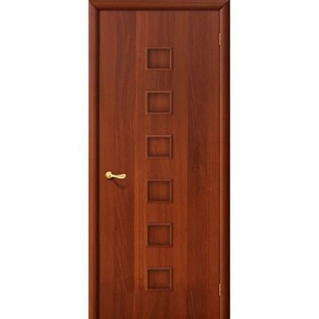 Дверь межкомнатная ламинированная, коллекция 10, 1Г, 2000х900х40 мм., глухая, ИталОрех (Л-11)