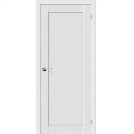 Дверь межкомнатная эко шпон коллекция Porta, Порта-5, 2000х400х40 мм., глухая, Argento