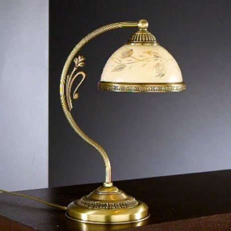 Настольная лампа, P. 6208 P, бронза/белый Reccagni Angelo (Рекани Анжело)