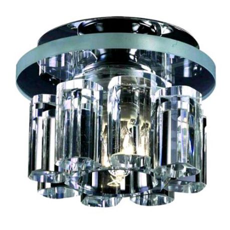 Встраиваемый/точечный светильник коллекция Caramel 1, 369351, хром/прозрачный Novotech (Новотех)