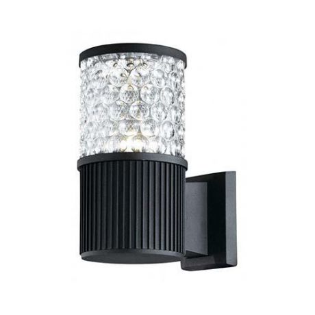 Настенный уличный светильник коллекция Pilar, 2689-1W, черный Odeon light (Одеон лайт)
