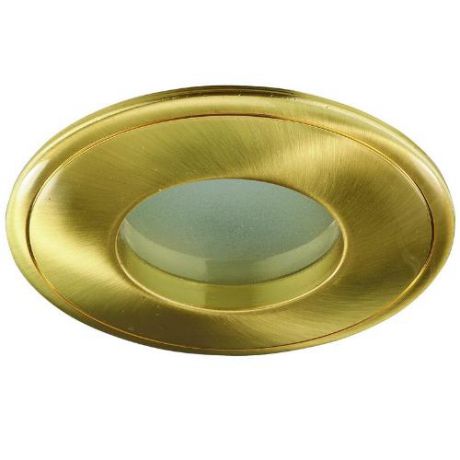 Встраиваемый/точечный светильник коллекция Aqua, 369304, золото Novotech (Новотех)