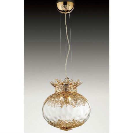 Подвесной светильник коллекция Petra, 2673/4, золото/прозрачный Odeon light (Одеон лайт)