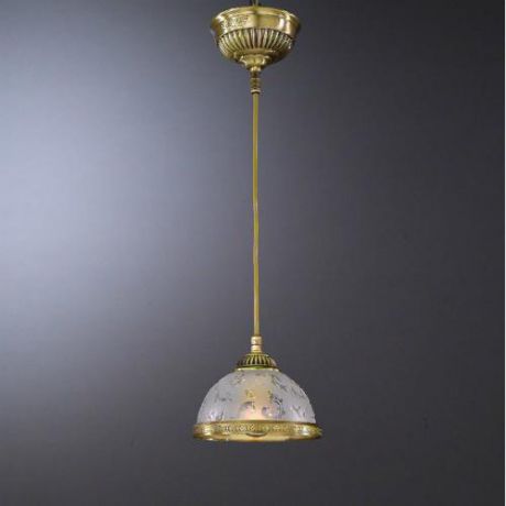 Подвесной светильник, L. 6202/16,  бронза/белый Reccagni Angelo (Рекани Анжело)