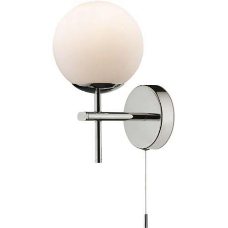 Настенный светильник для ванной коллекция Batto, 2157/1W, хром/белый Odeon light (Одеон лайт)