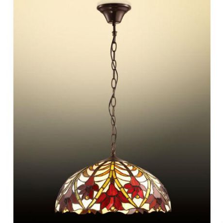 Подвесной светильник коллекция Gibis, 2640/2, коричневый/разноцветный Odeon light (Одеон лайт)