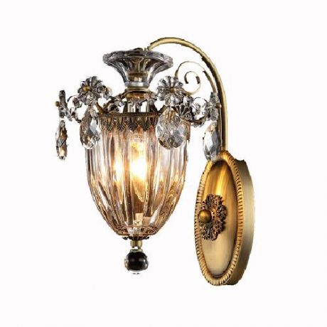 Светильник настенный бра коллекция Schon, 790611, бронза/прозрачный Lightstar (Лайтстар)