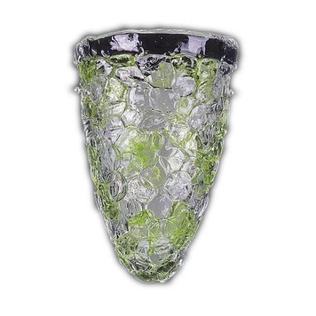 Светильник настенный бра коллекция Murano, 604624, серебро/зеленый Lightstar (Лайтстар)
