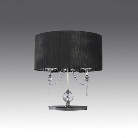 Настольная лампа коллекция Paralume, 725927, хром/черный Lightstar (Лайтстар)